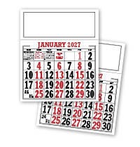 Bold Figure Calendar