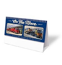 On the Move Desk Calendar