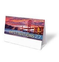 Destinations Desk Calendar