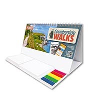 Countryside Walks Note Station Desk Calendar