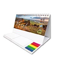 Rural Britain Note Station Desk Calendar 