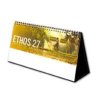 Ethos Premium Lined Easel Desk Calendar