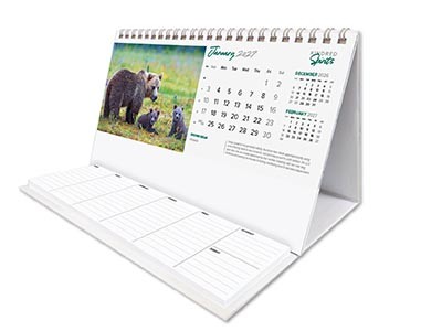 Kindred Spirits Task Station Desk Calendar