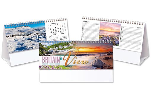 Britain in View Desk Calendar