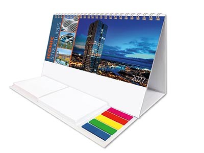 Iconic Structures Note Station Desk Calendar