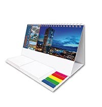 Iconic Structures Note Station Desk Calendar