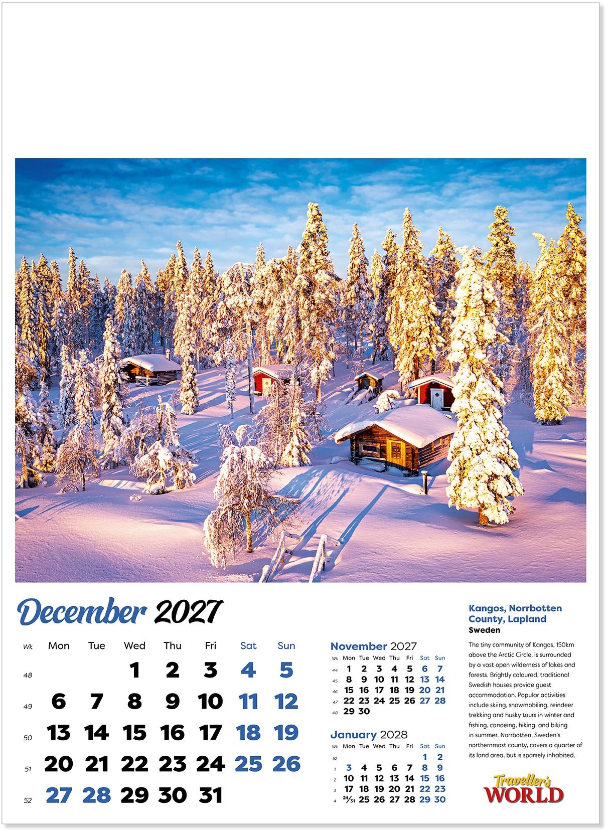 Traveller's World Calendar