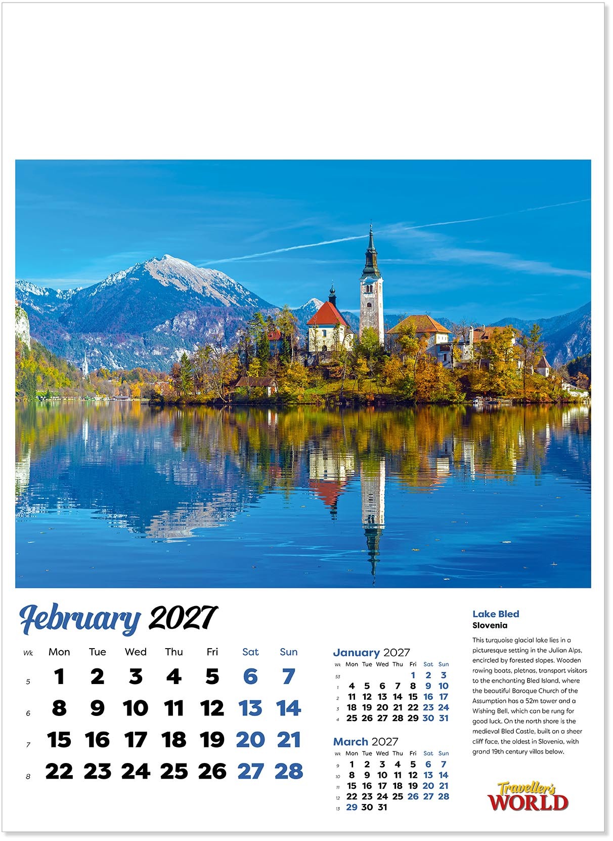 Traveller's World Calendar