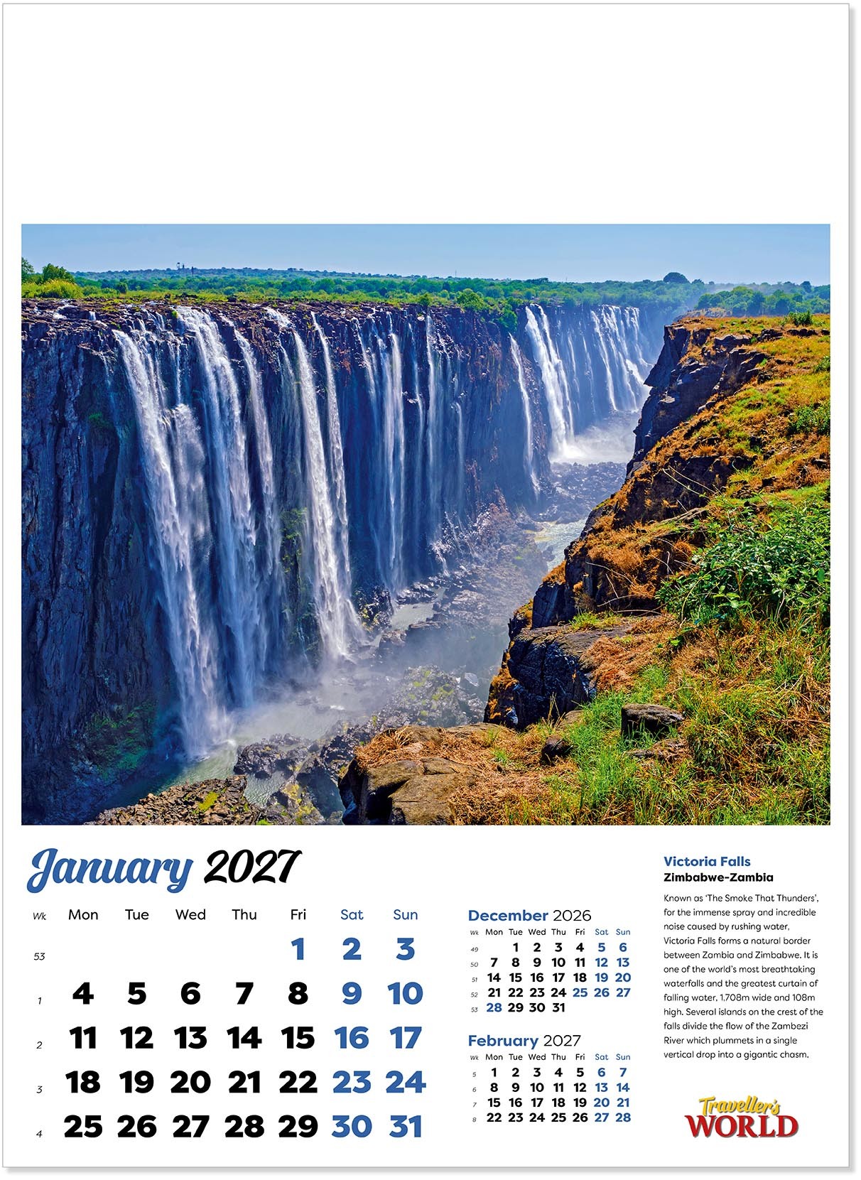 Traveller's World Calendar
