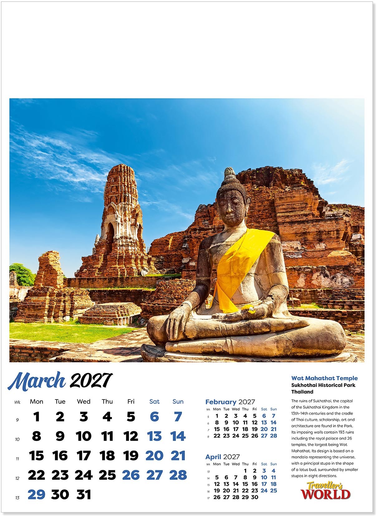 Traveller's World Calendar