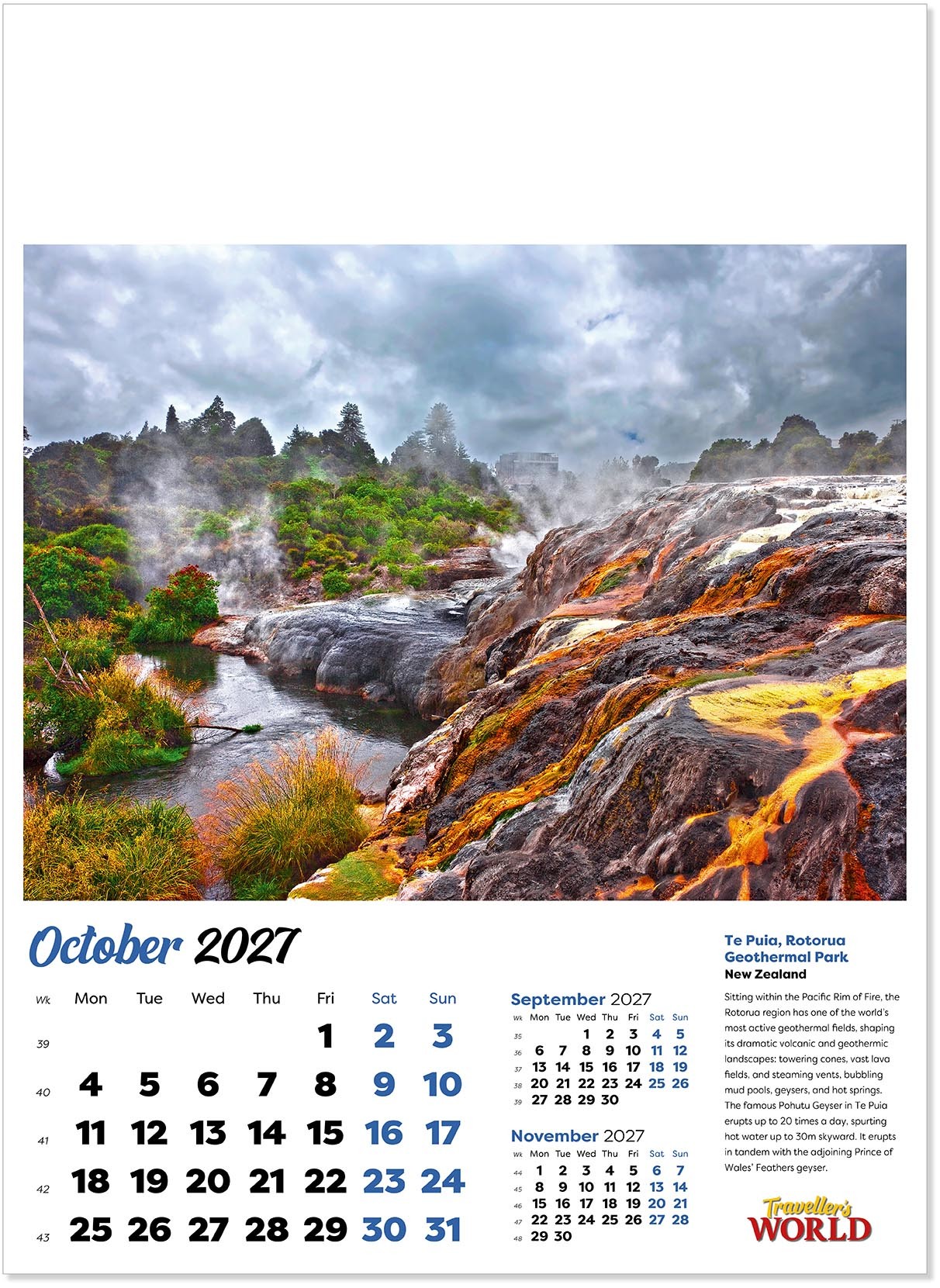 Traveller's World Calendar