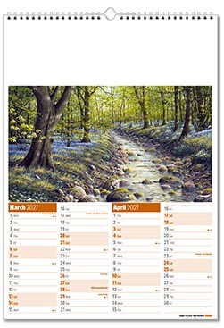 Rustic Calendar
