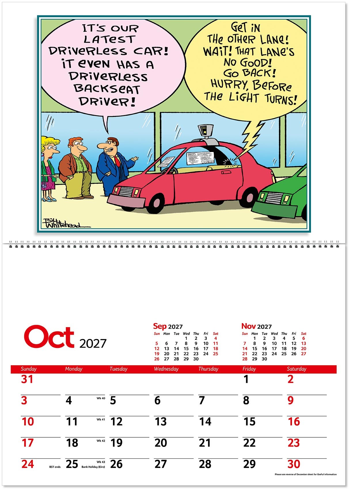Working Wind-Ups Postage Saver Calendar