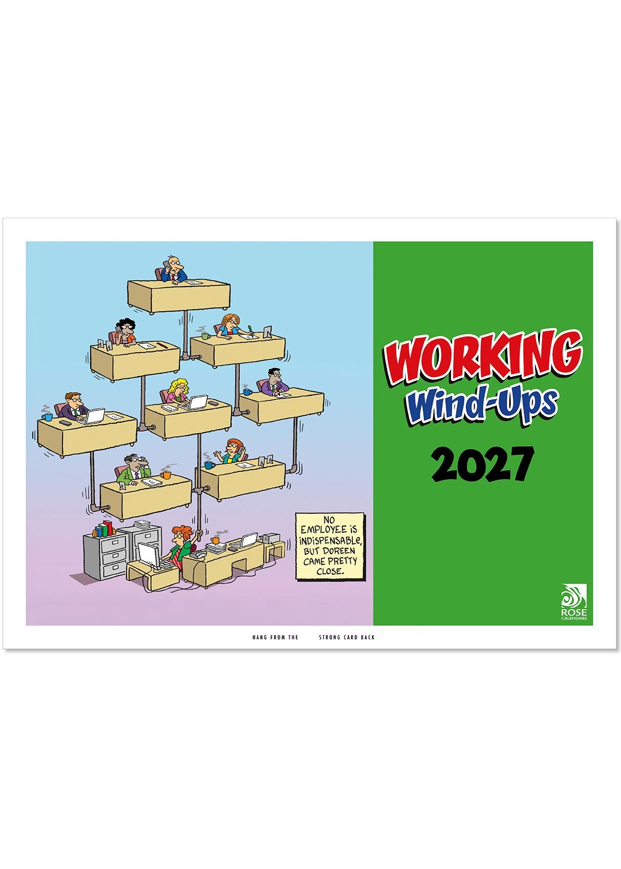 Working Wind-Ups Postage Saver Calendar