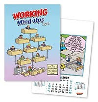 Working Wind-Ups Wall Calendar