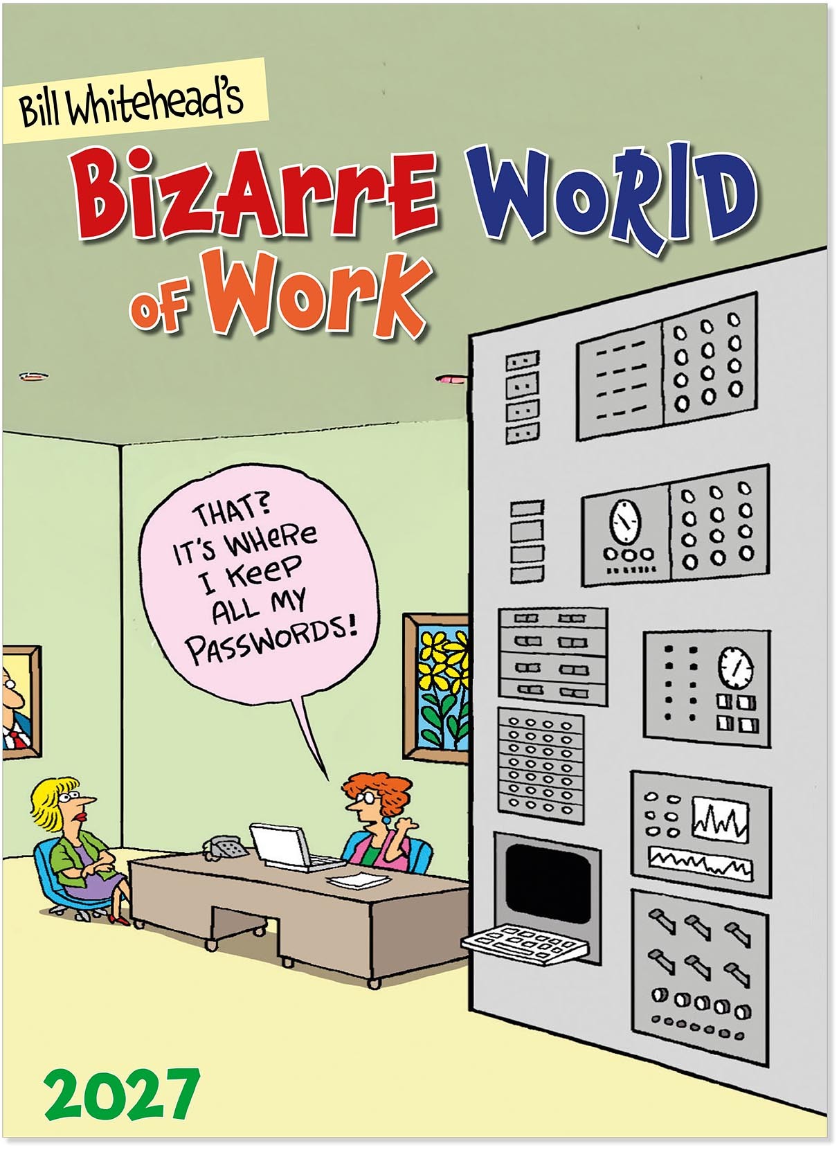 Bizarre World of Work Wall Calendar