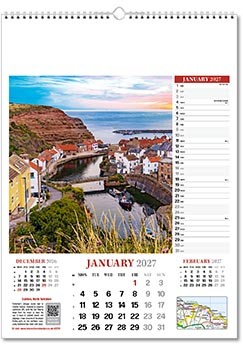 Discover Britain Wall Calendar