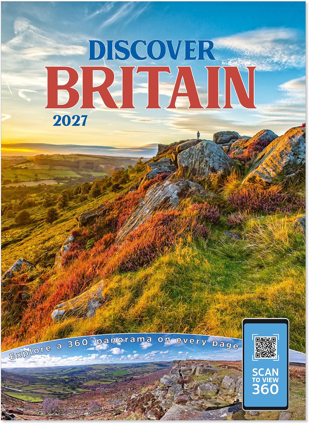 Discover Britain Wall Calendar