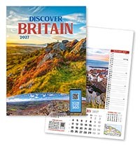Discover Britain Wall Calendar
