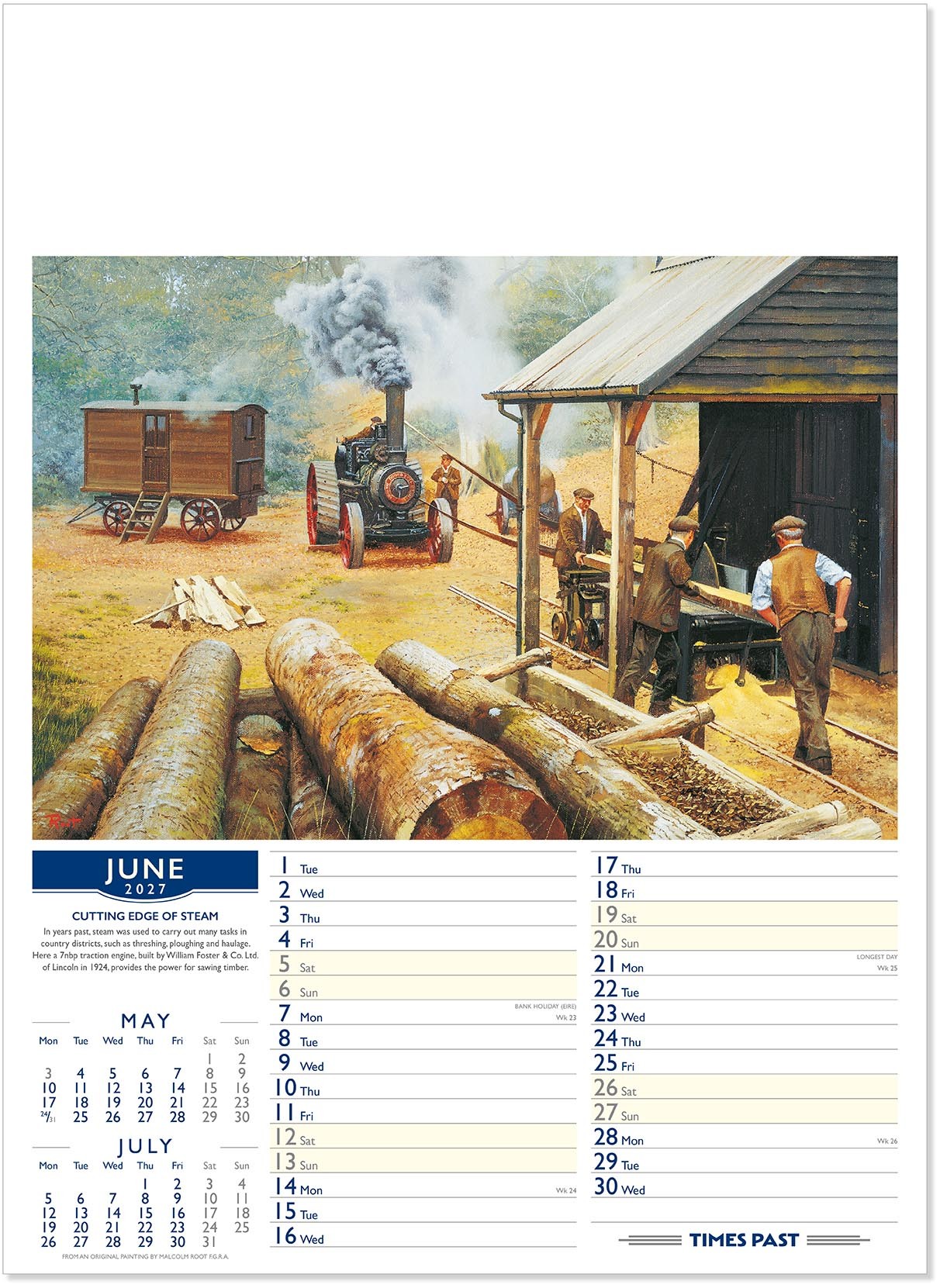 Times Past Calendar