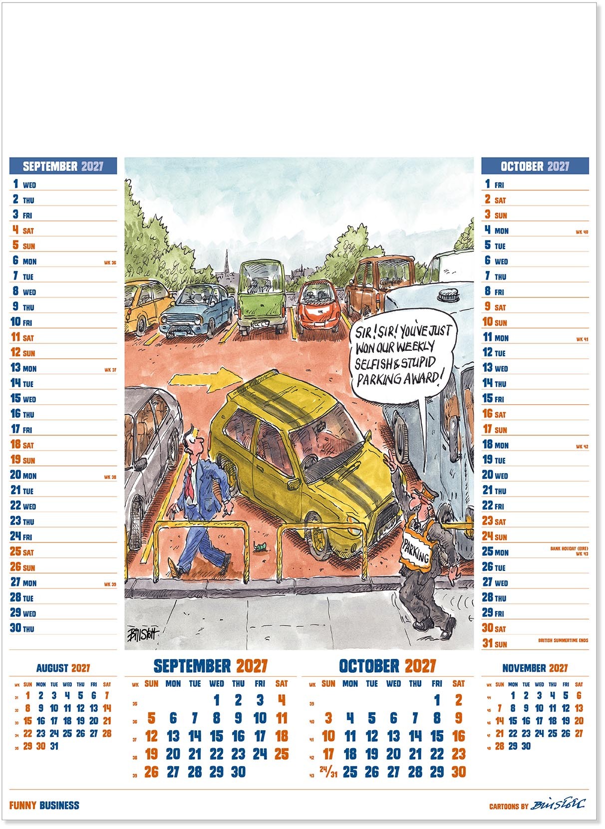 Funny Business Calendar