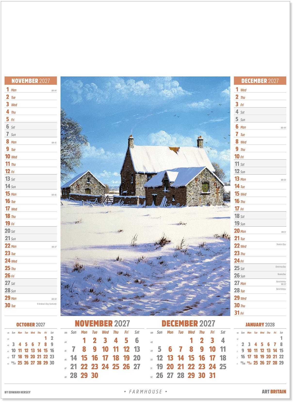 Art Britain Calendar