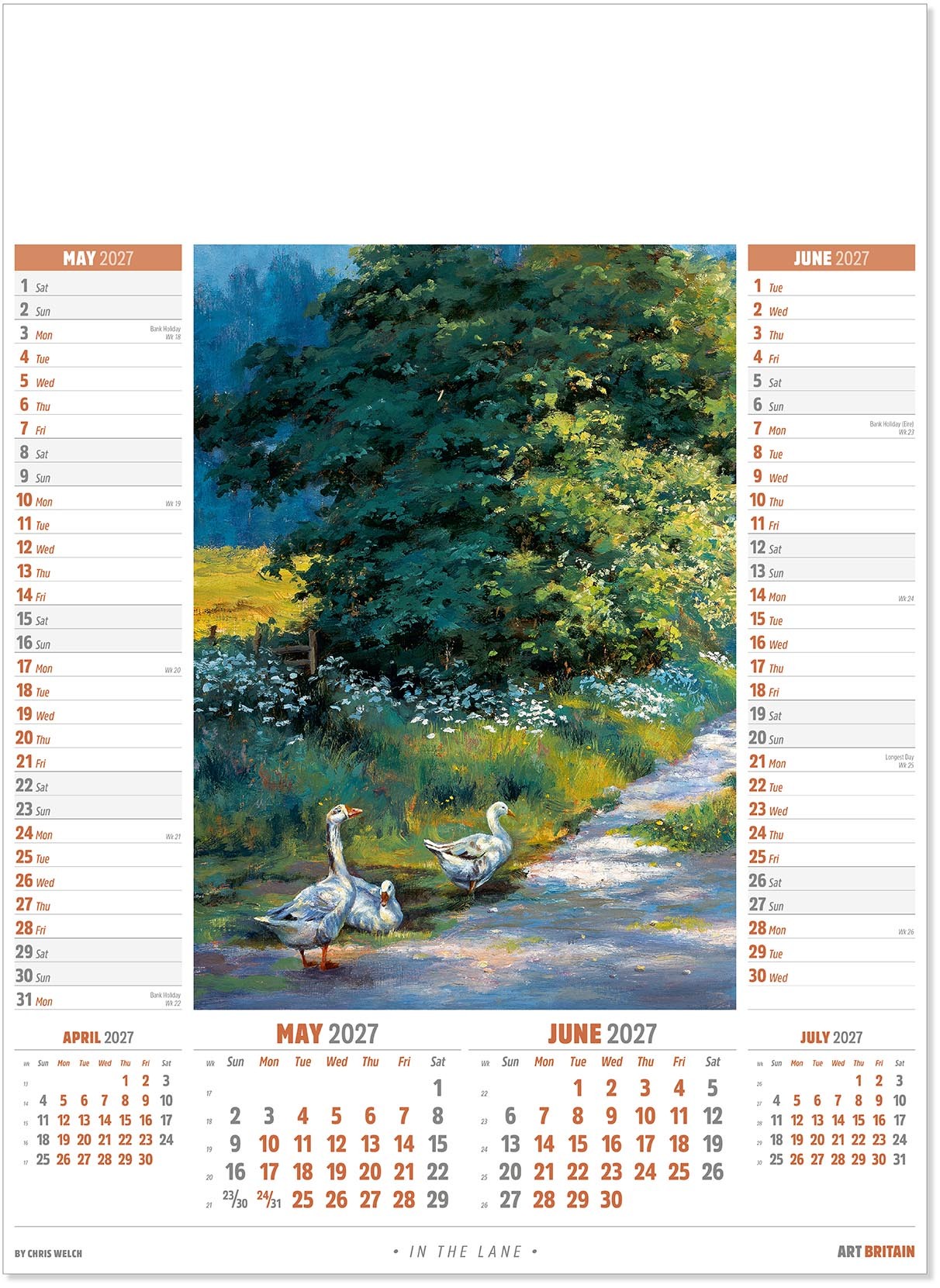 Art Britain Calendar