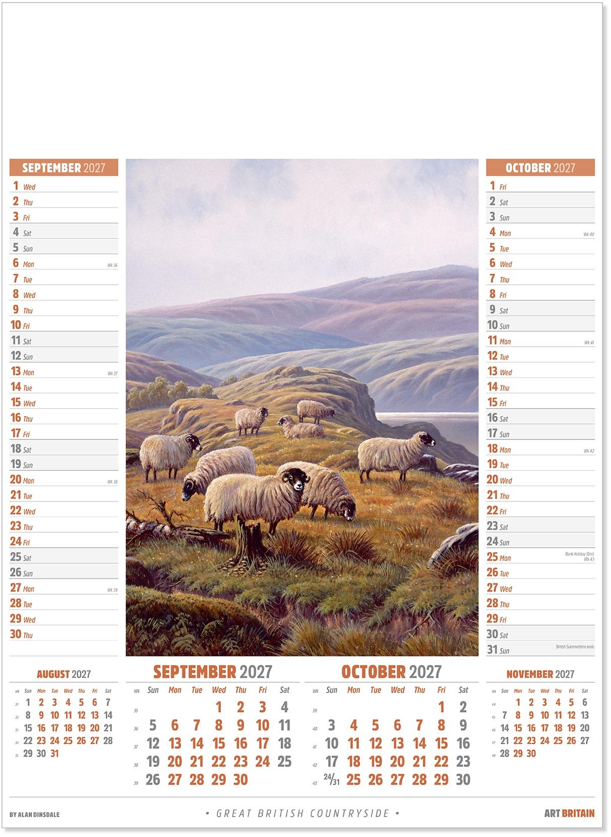 Art Britain Calendar
