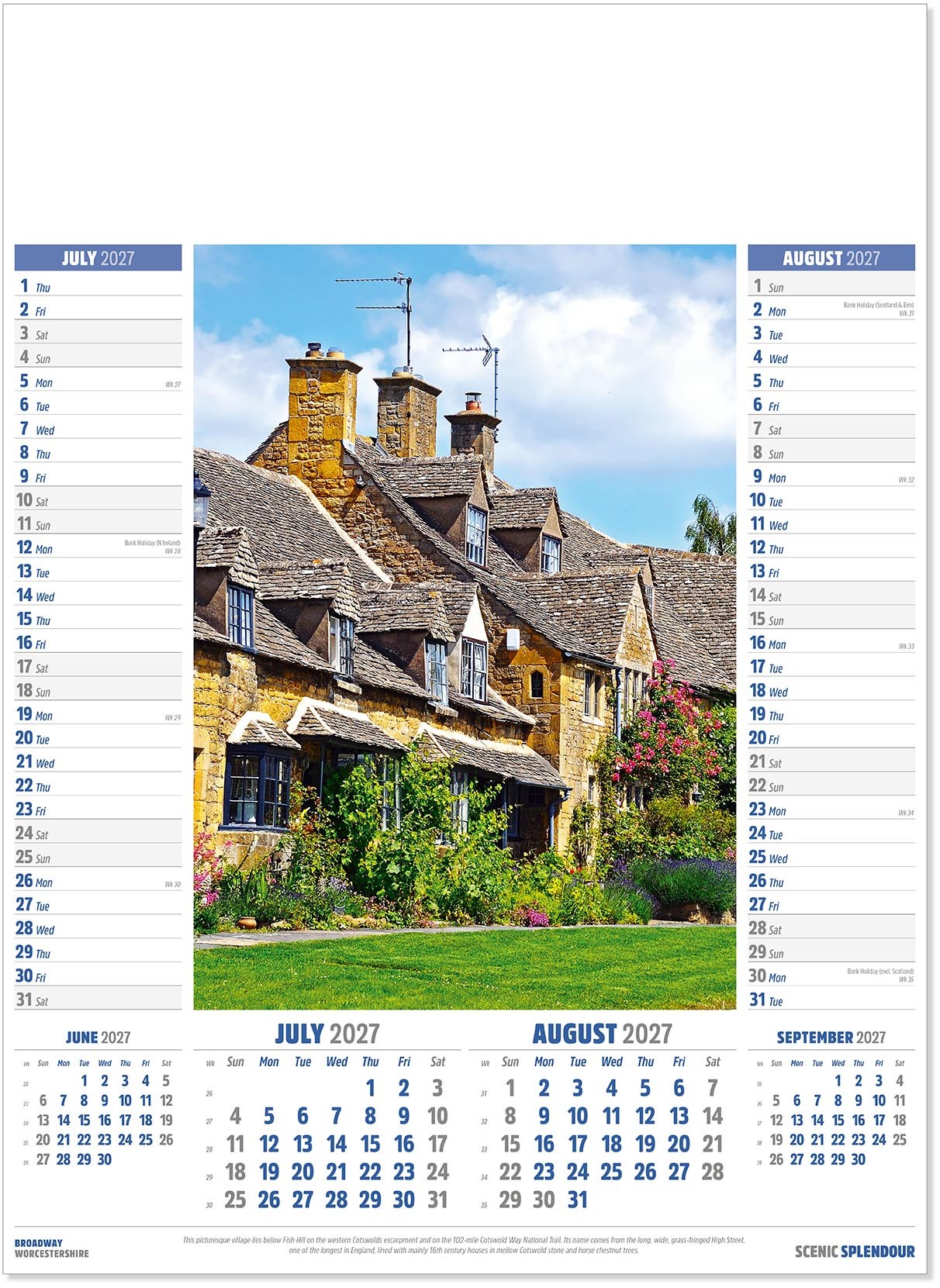 Scenic Splendour Calendar