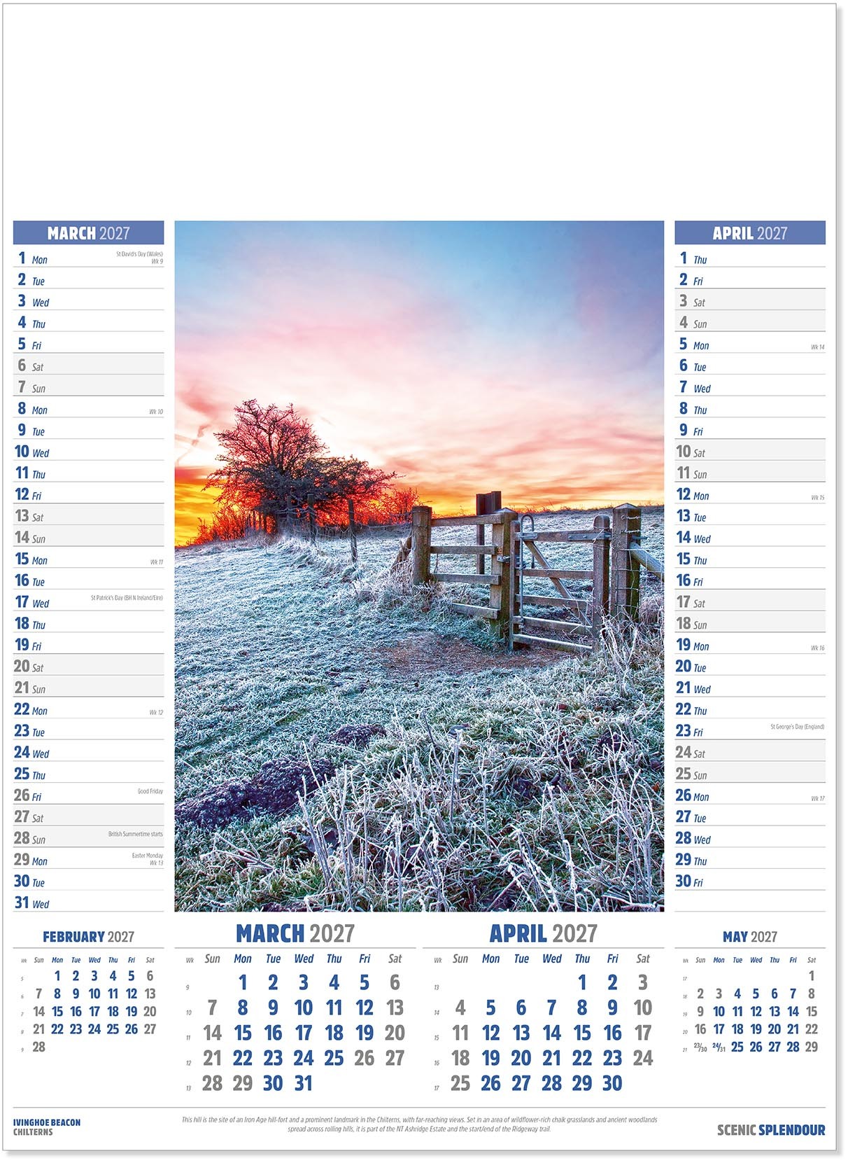 Scenic Splendour Calendar