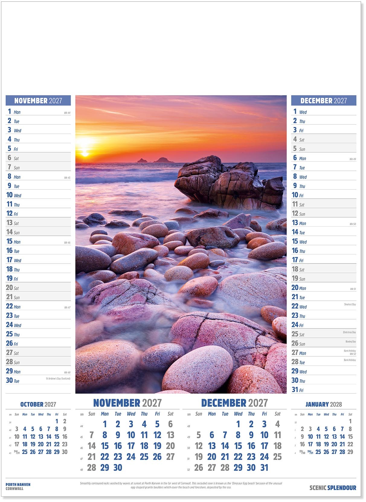 Scenic Splendour Calendar