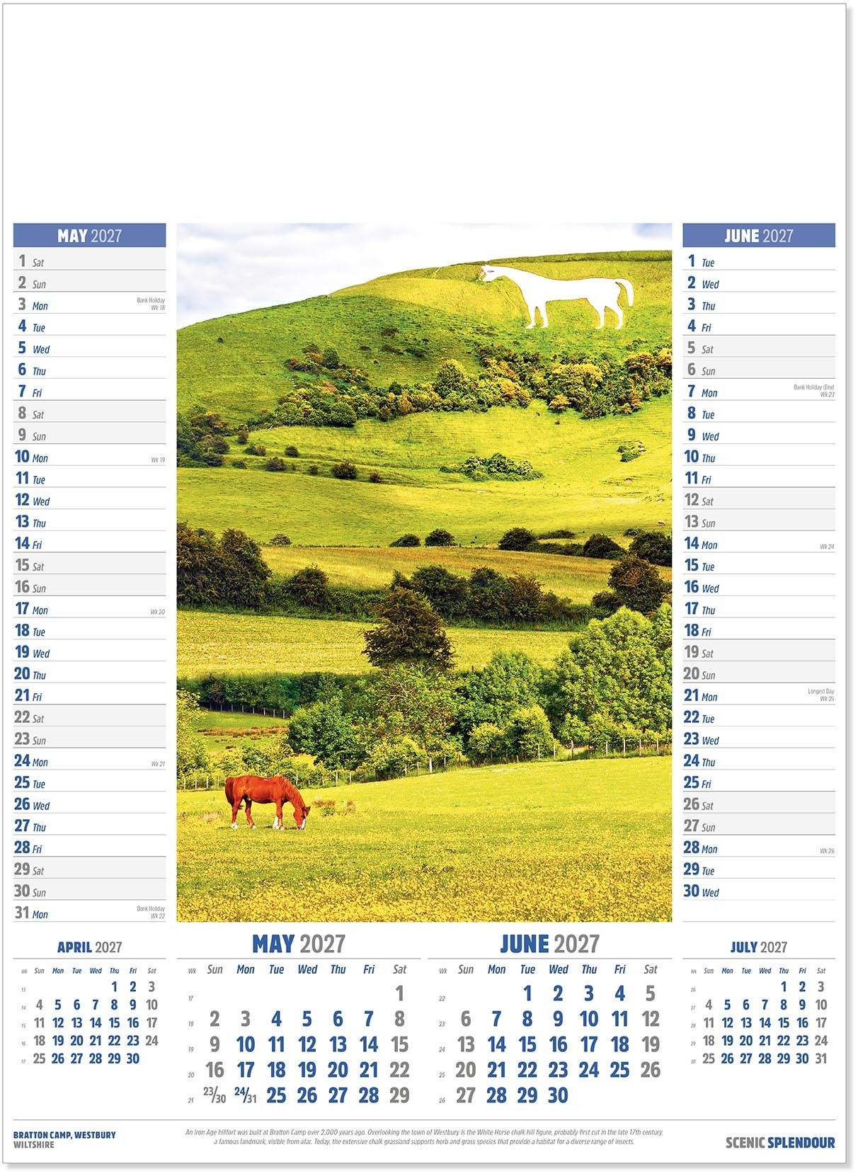 Scenic Splendour Calendar
