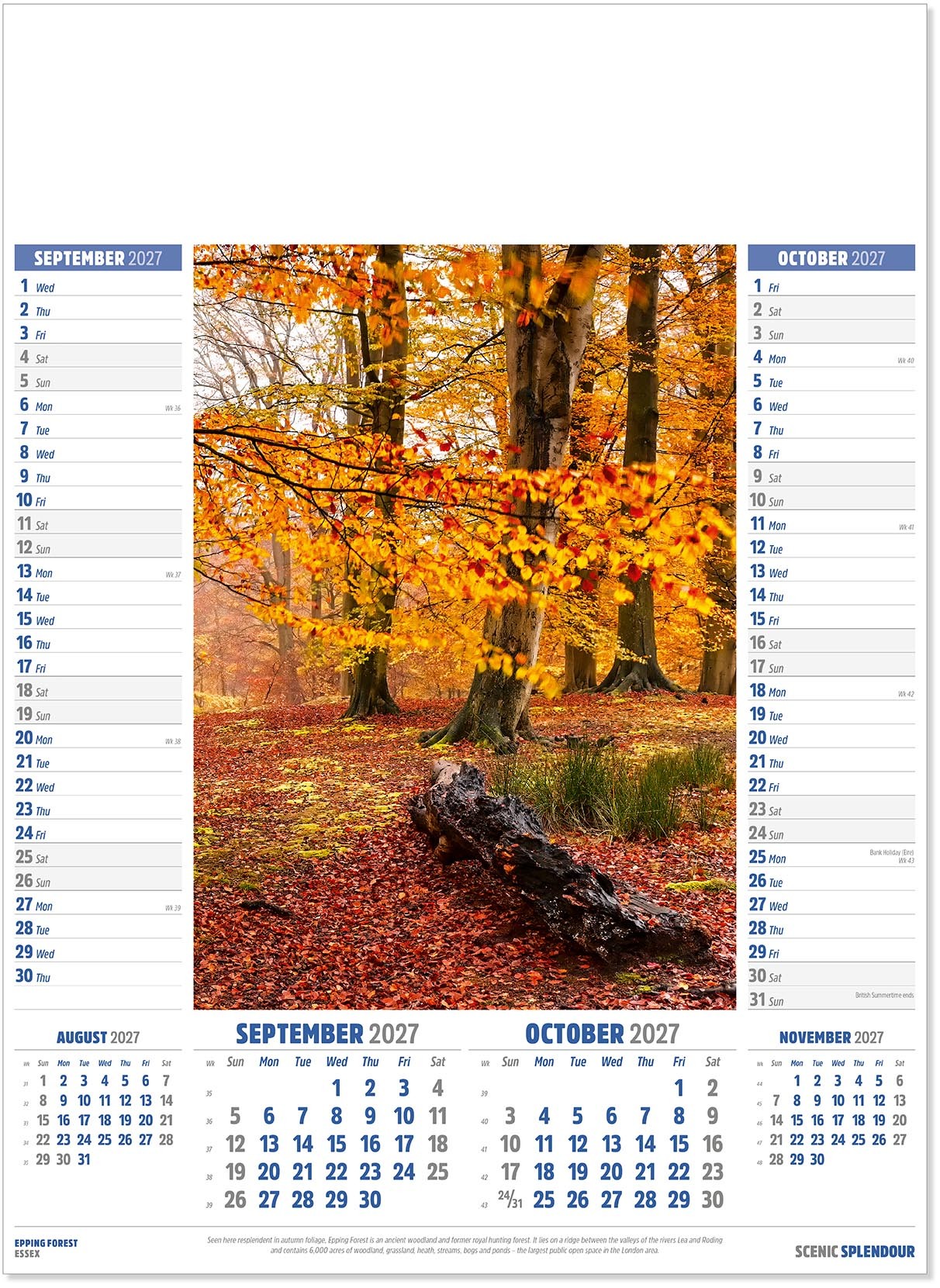 Scenic Splendour Calendar
