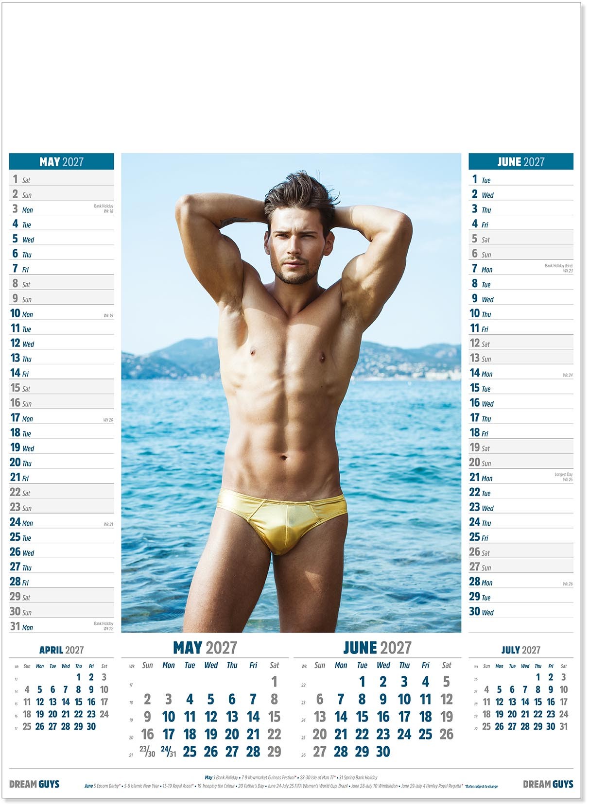 Dream Guys Calendar