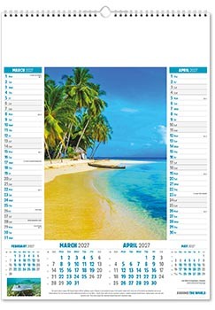 Around the World Calendar