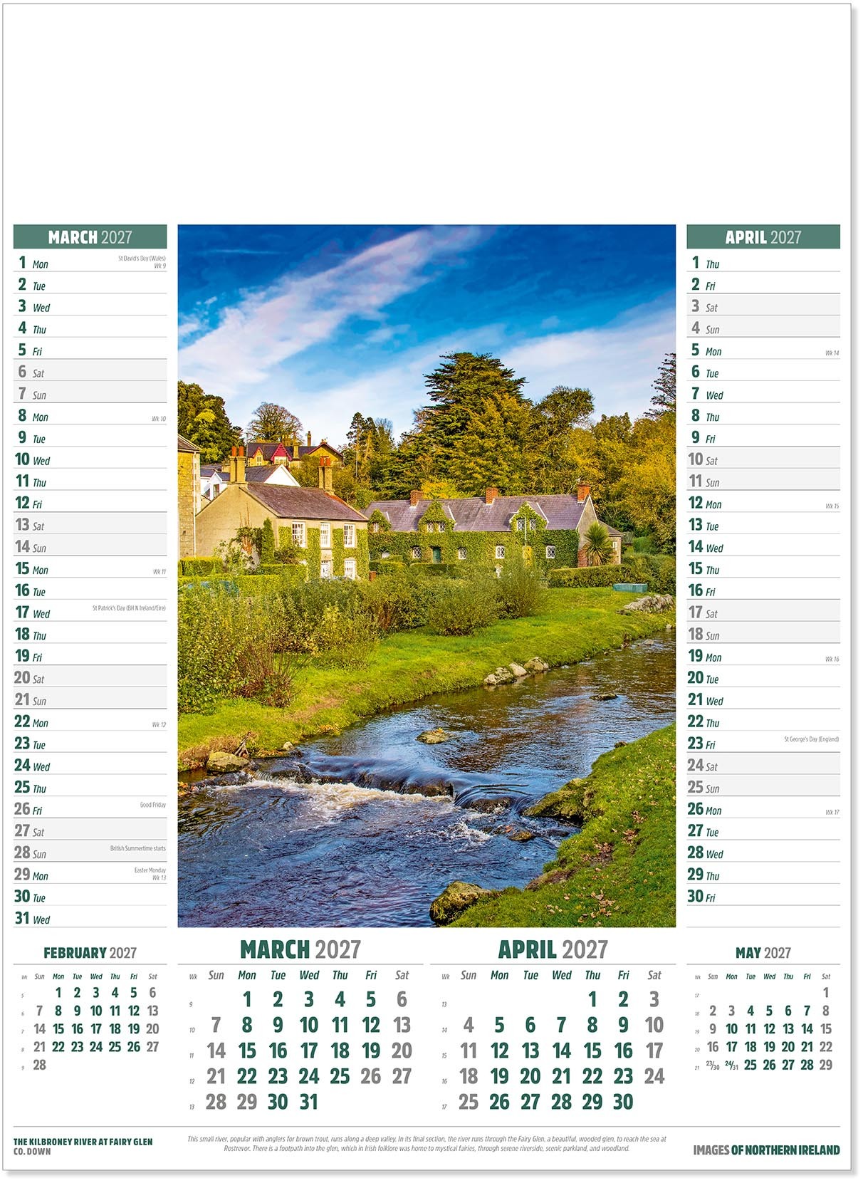 Images of Northern Ireland Calendar