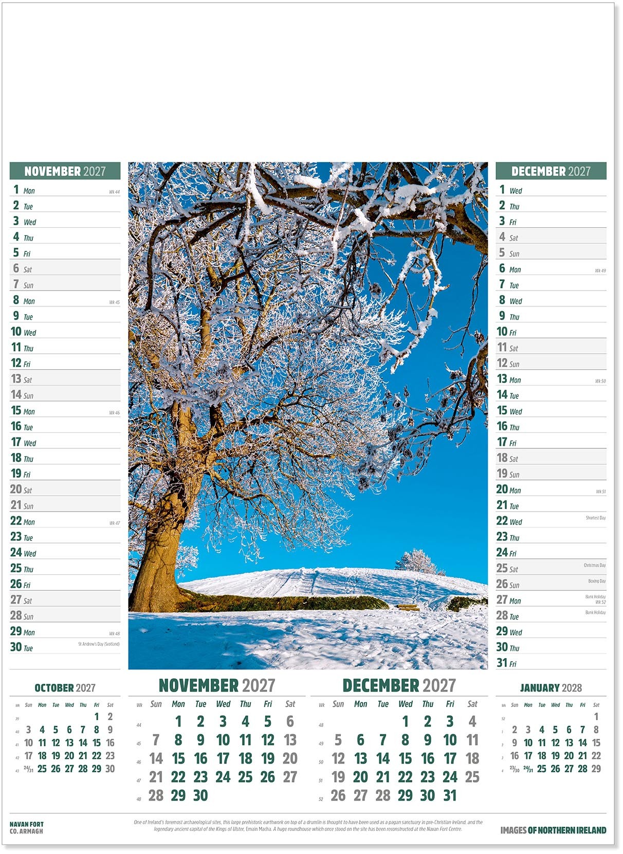 Images of Northern Ireland Calendar