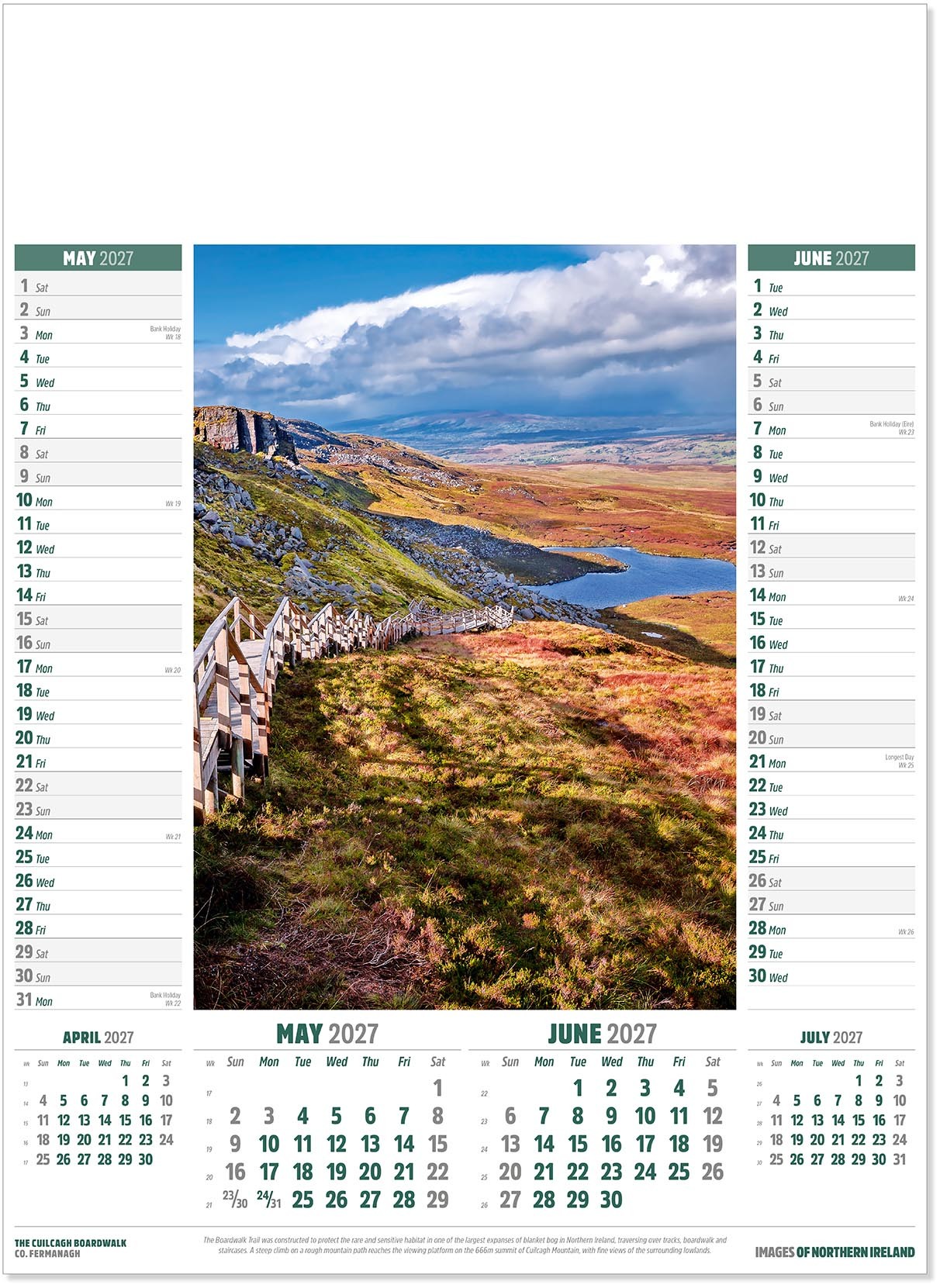 Images of Northern Ireland Calendar