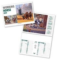 Working Horse Postage Saver Calendar