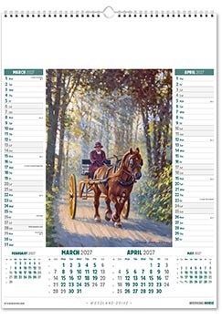 Working Horse Calendar