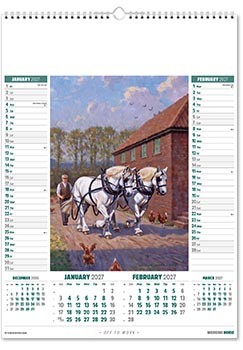 Working Horse Calendar