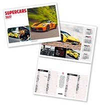 Supercars Postage Saver Calendar