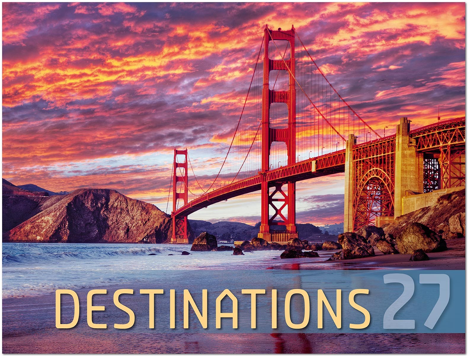 Destinations Wall Calendar
