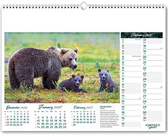 Kindred Spirits Calendar