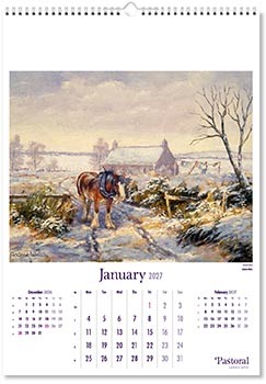 Pastoral Landscapes Calendar