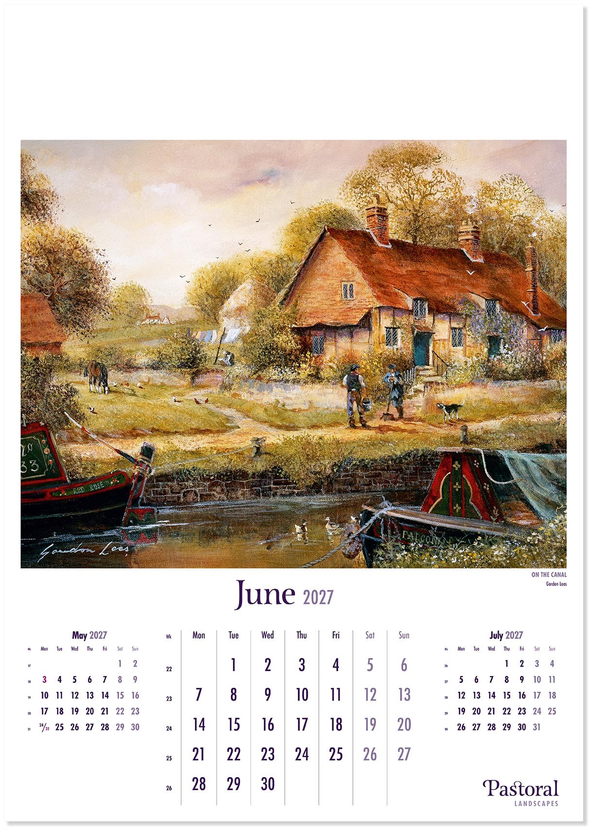 Pastoral Landscapes Calendar