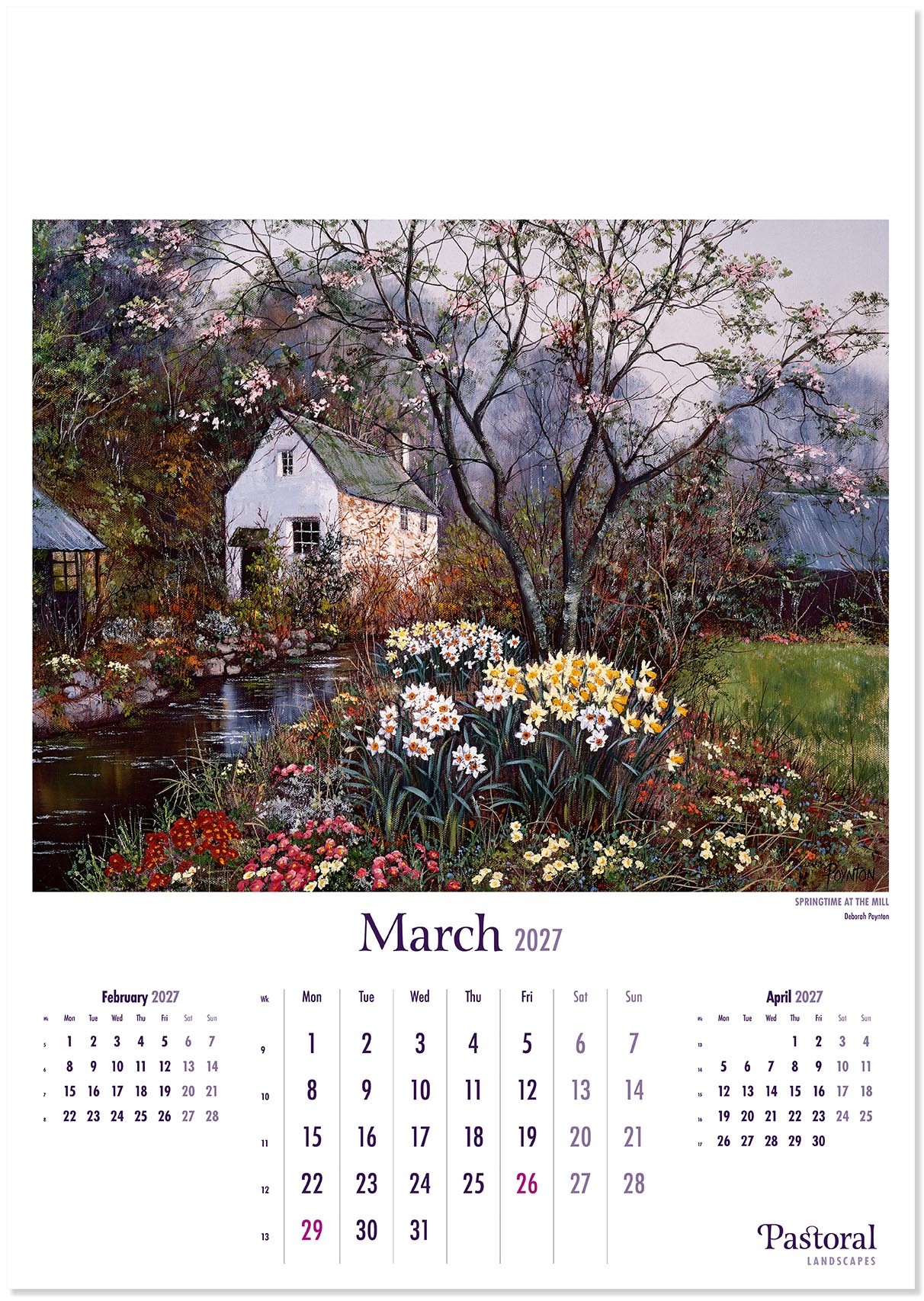 Pastoral Landscapes Calendar