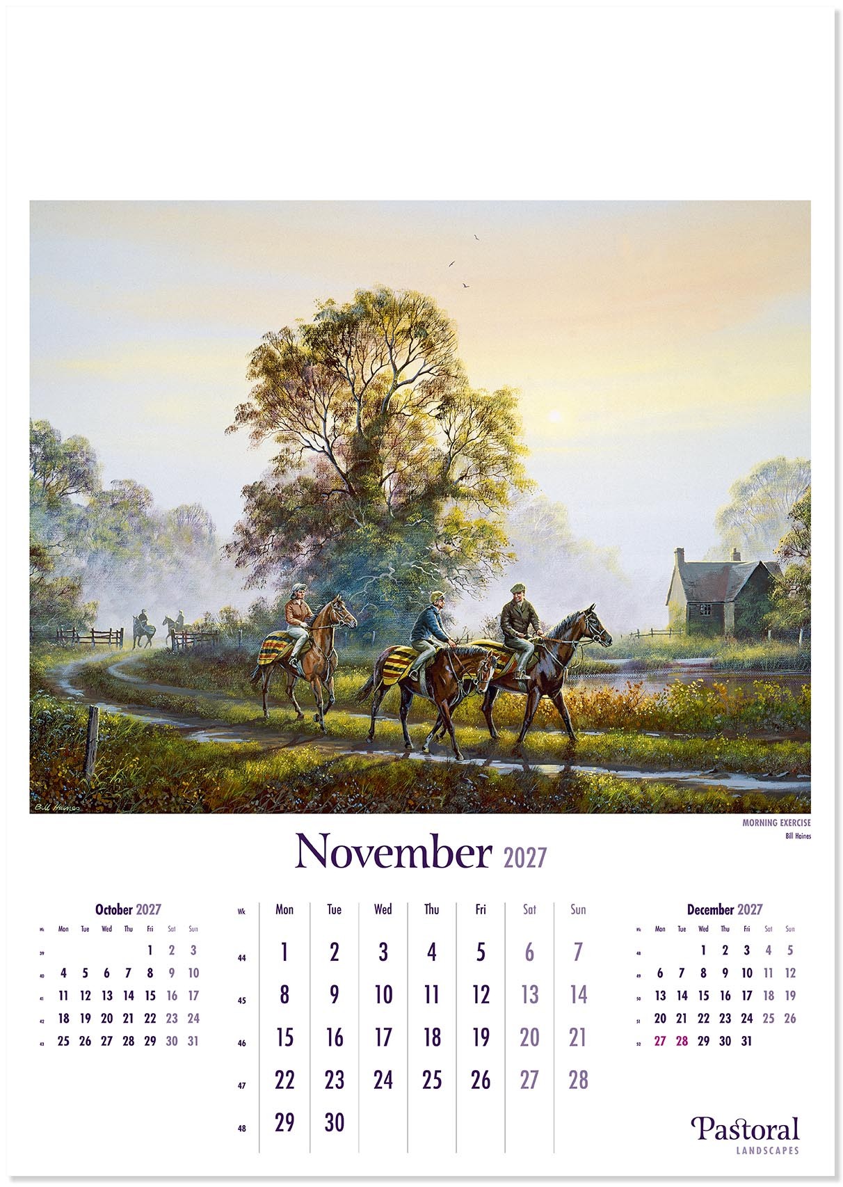 Pastoral Landscapes Calendar