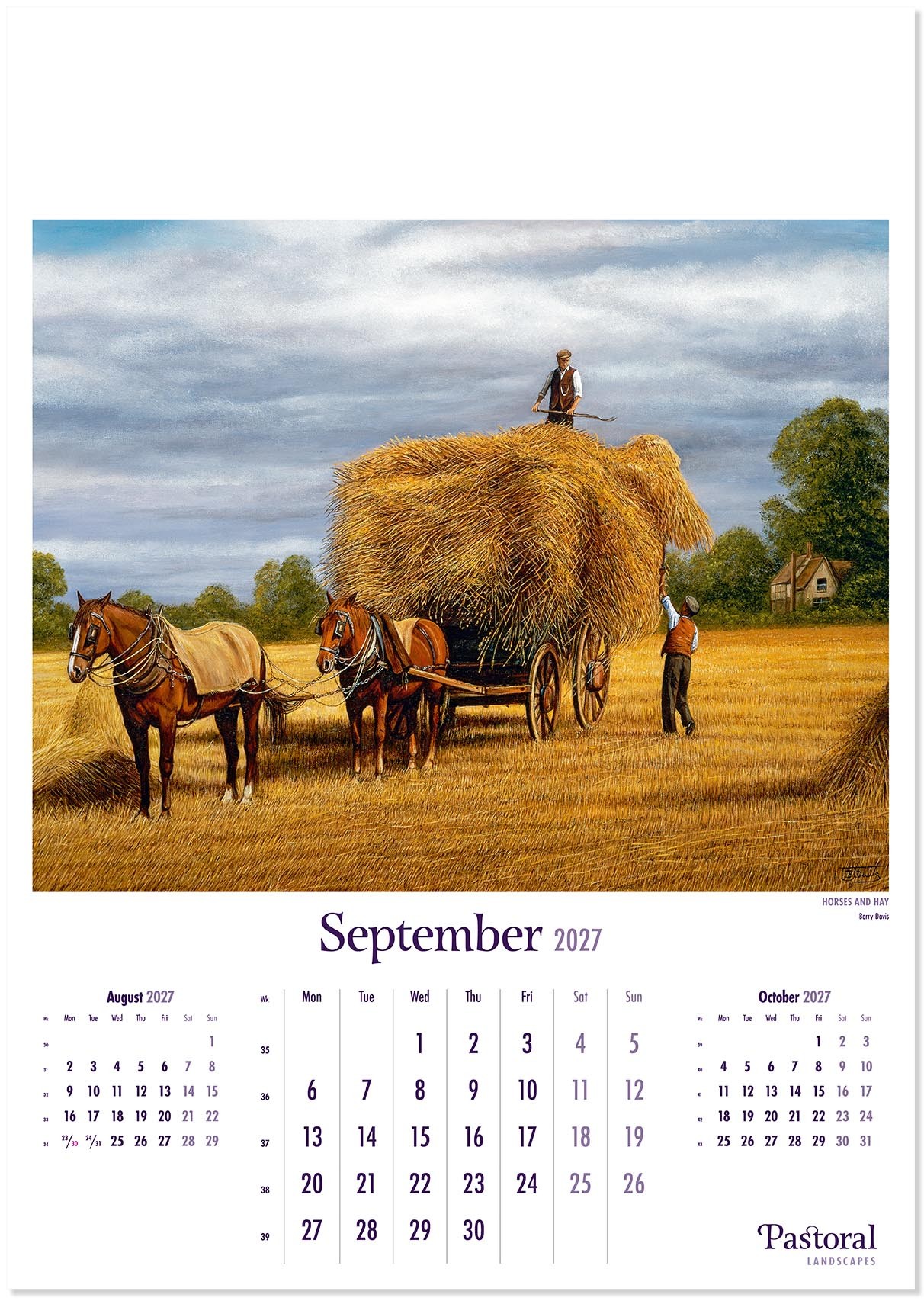 Pastoral Landscapes Calendar