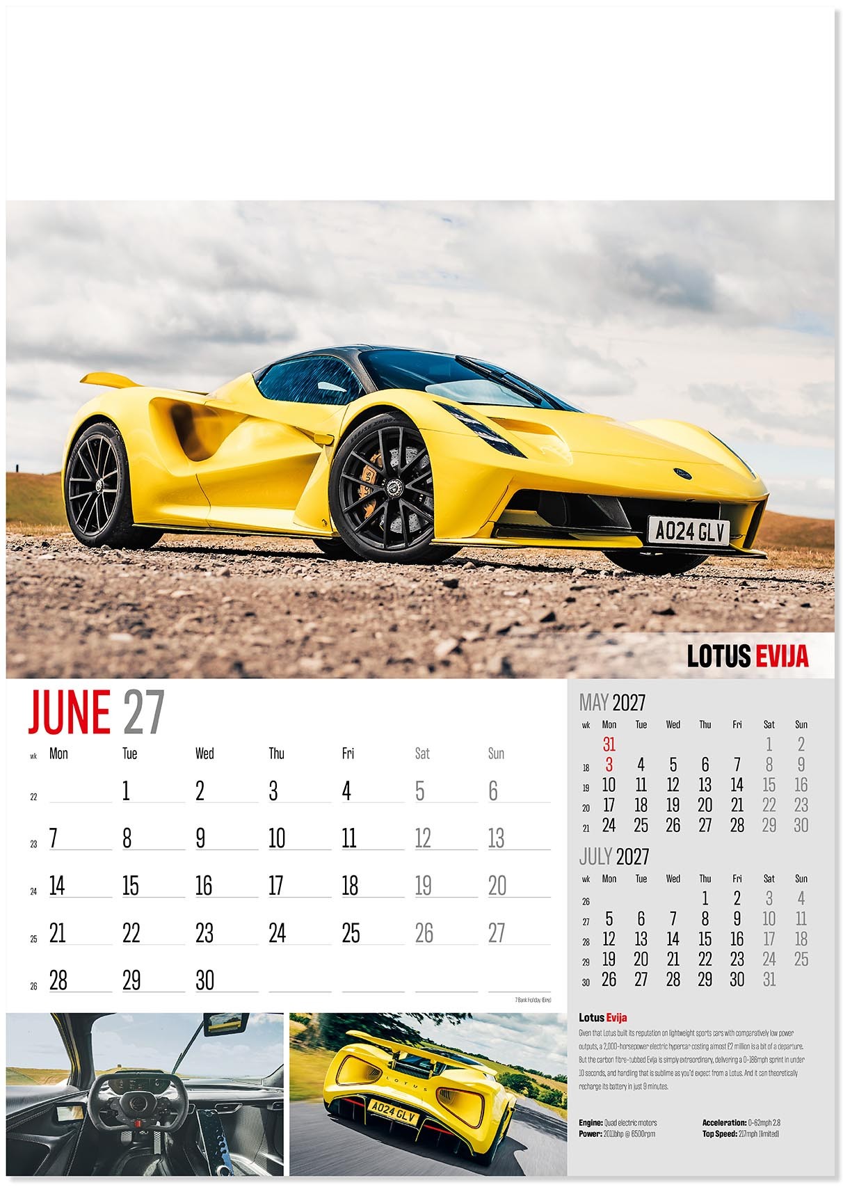 Marques of Distinction Wall Calendar